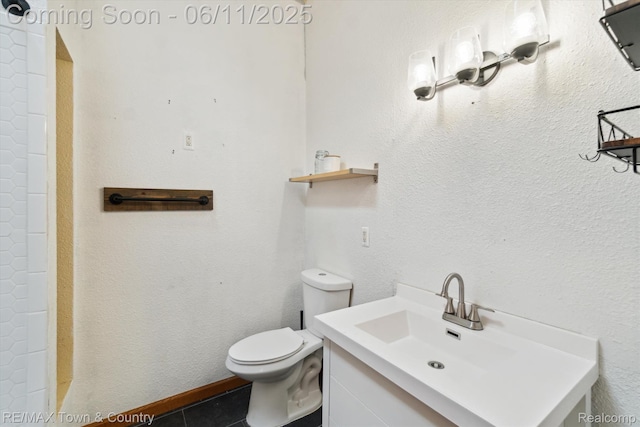 3244 Huggins Ave, Flint, MI 48506 - full bathroom with toilet, vanity, and a shower