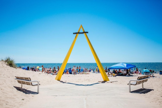 1787 Trafalgar Dr, Saint Joseph, MI 49085 - water view featuring nearby beach