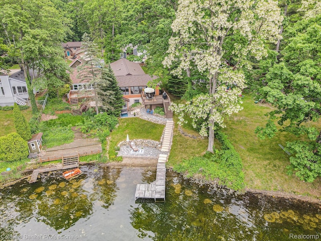 1704 Clark Lake Rd, Brighton, MI 48114 - view of property location with a nearby body of water