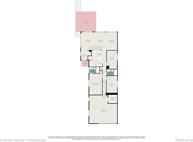 1704 Clark Lake Rd, Brighton, MI 48114 - room layout