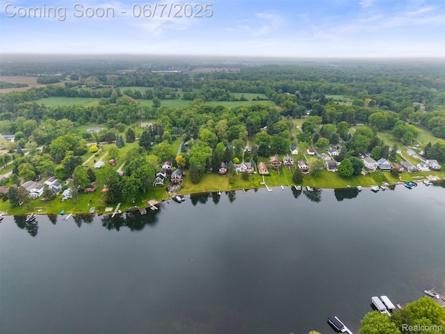 6300 Bullard Rd, Fenton, MI 48430 - aerial view of a large body of water