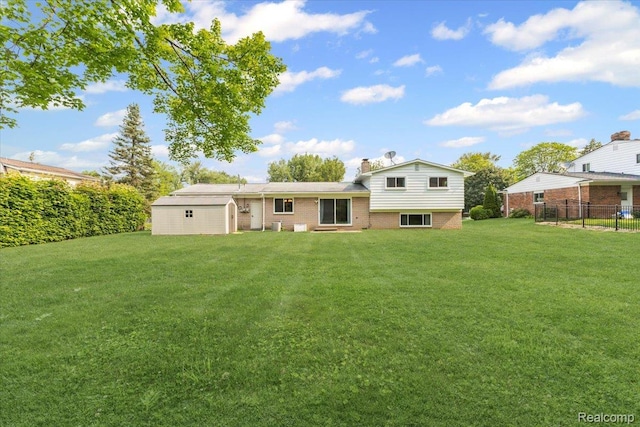 2985 Lacota Rd, Farmington, MI 48328 - back of property with brick siding