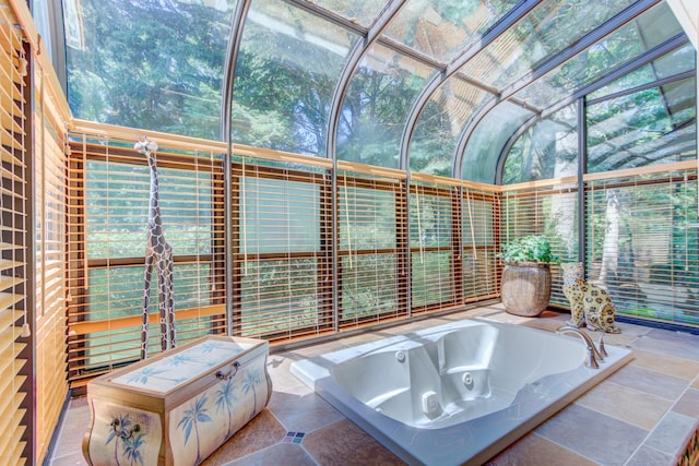 4298 Braeburn Ct, Norton Shores, MI 49441 - full bathroom featuring a jetted tub