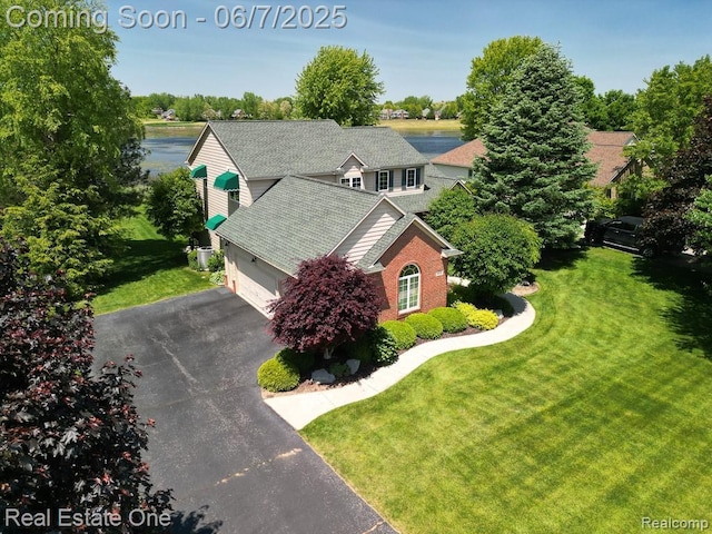 468 Orchard Ridge Dr, Lake Orion, MI 48362 - aerial view of a large body of water