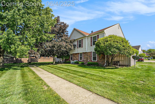 35638 Stillmeadow Ln, Clinton Township, MI 48035 - view of home's exterior with brick siding