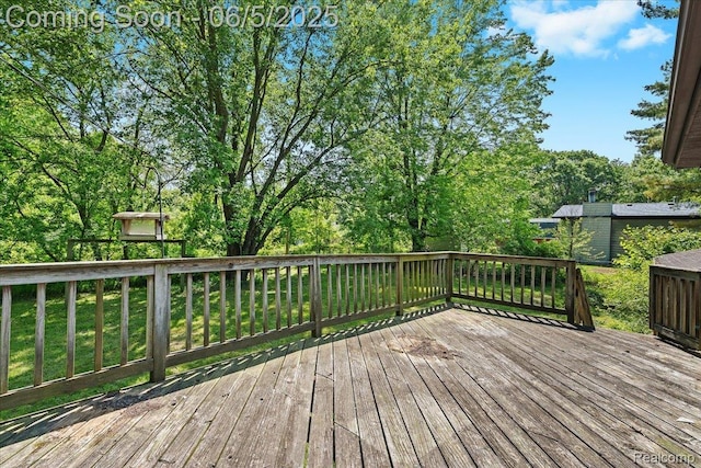 13041 Big Lake Rd, Davisburg, MI 48350 - view of deck