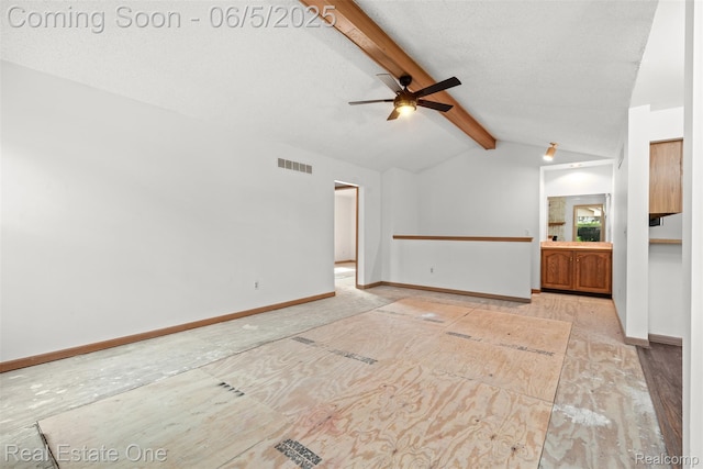 2343 Heritage Pointe Dr Unit 29, Sterling Heights, MI 48314 - unfurnished living room with a ceiling fan and baseboards