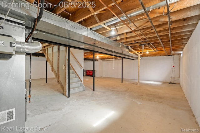 2343 Heritage Pointe Dr Unit 29, Sterling Heights, MI 48314 - unfinished below grade area with stairs
