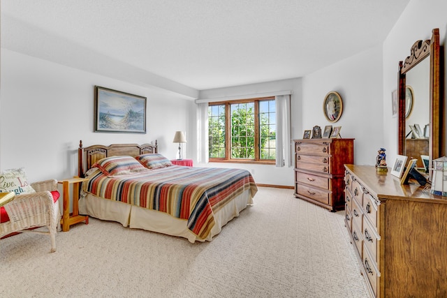 3547 Sand Bar Ct, Muskegon, MI 49441 - bedroom featuring light carpet and baseboards
