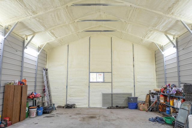 18735 Jefferson Rd, Morley, MI 49336 - view of garage