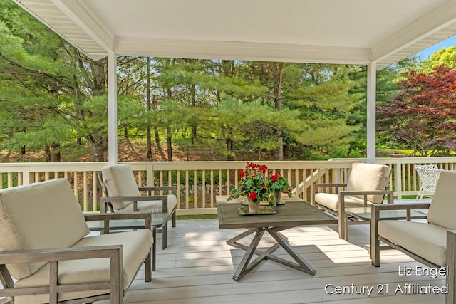 458 Amity St, Douglas, MI 49406 - view of deck