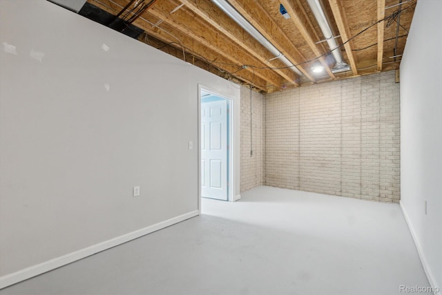 8883 Dixie Hwy, Birch Run, MI 48415 - view of unfinished below grade area