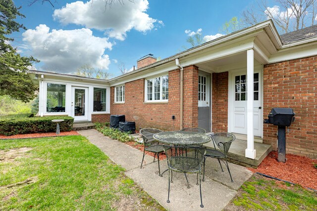 1060 Chestnut St, Ann Arbor, MI 48104 - view of patio / terrace with outdoor dining area