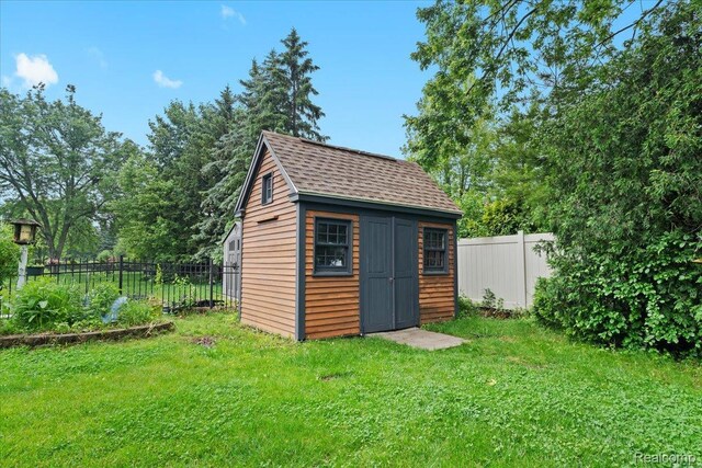 7672 Admiralty Dr, Canton, MI 48187 - view of shed