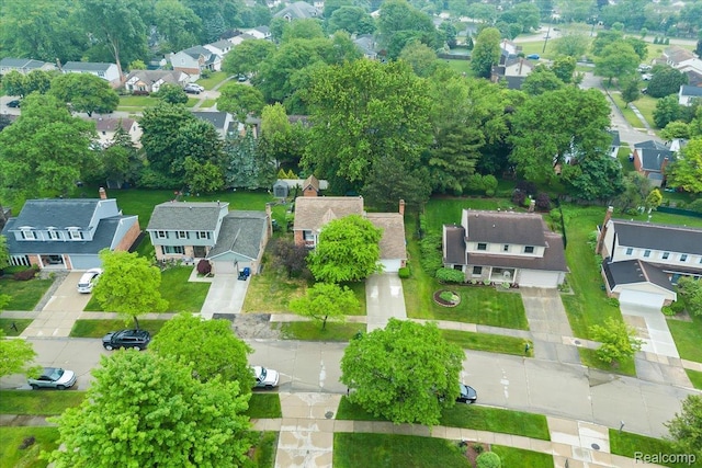 7672 Admiralty Dr, Canton, MI 48187 - aerial perspective of suburban area