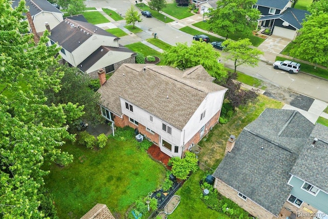 7672 Admiralty Dr, Canton, MI 48187 - aerial perspective of suburban area