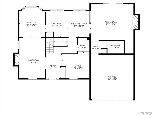 7672 Admiralty Dr, Canton, MI 48187 - room layout