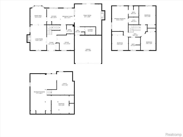 7672 Admiralty Dr, Canton, MI 48187 - property floor plan