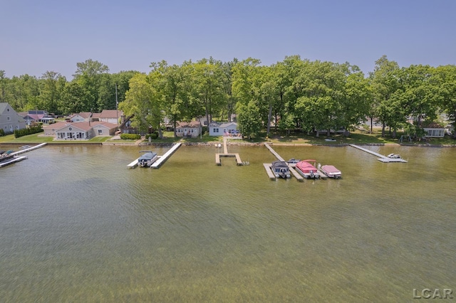8400 Horton Beach Dr, Manitou Beach, MI 49253 - bird's eye view of a nearby body of water