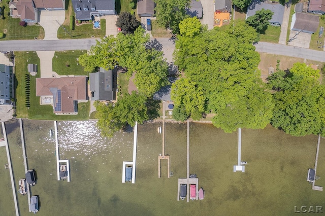 8400 Horton Beach Dr, Manitou Beach, MI 49253 - aerial overview of property's location with nearby suburban area