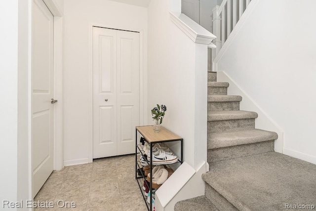 4661 Bradley Cir, Troy, MI 48085 - stairs with baseboards