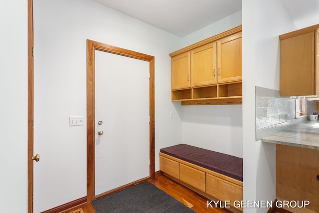 2229 Brighton St, Holland, MI 49424 - mudroom featuring wood finished floors