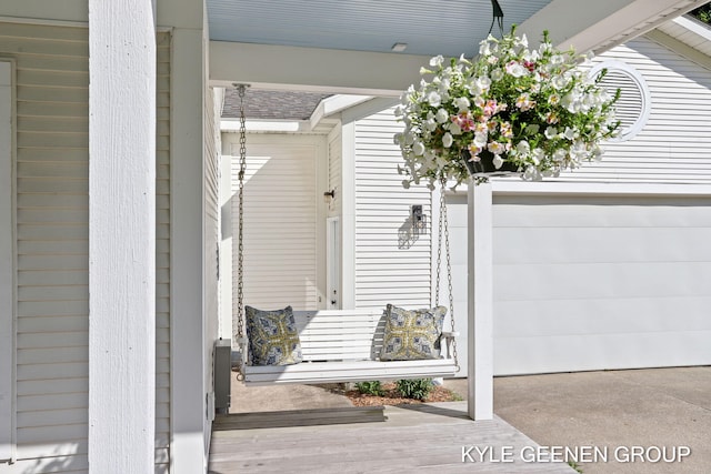 2229 Brighton St, Holland, MI 49424 - doorway to property with covered porch