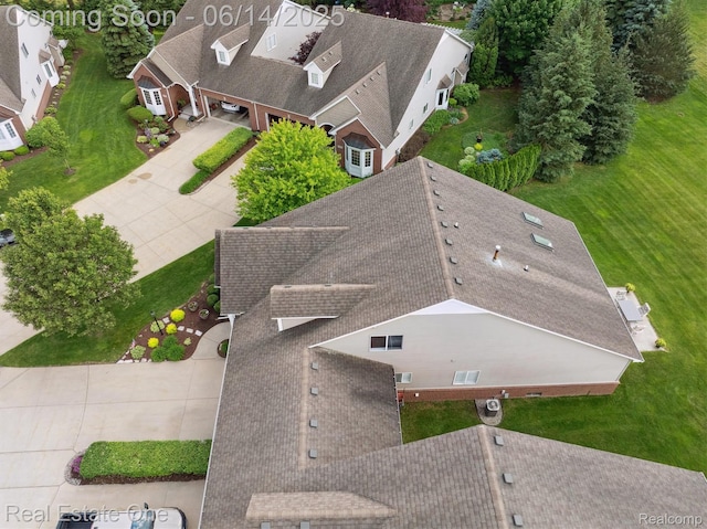 446 Delmar Ct, Highland, MI 48357 - aerial view of property and surrounding area