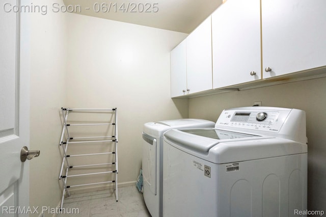 2858 Au Gres River Dr, Fowlerville, MI 48836 - laundry area with separate washer and dryer and cabinet space