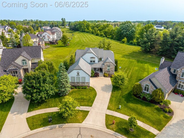 2327 Cherry Tree Ln, Grand Blanc, MI 48439 - aerial view of residential area