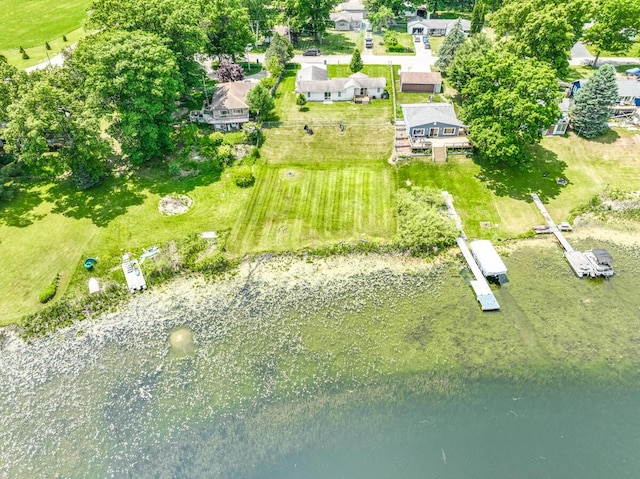 11883 Scott Park Rd, Delton, MI 49046 - aerial overview of property's location featuring a nearby body of water and nearby suburban area