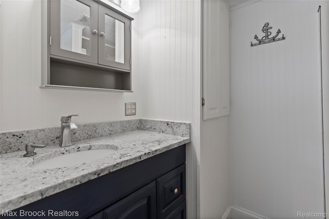 6593 Sherman Dr, Otter Lake, MI 48464 - bathroom featuring vanity