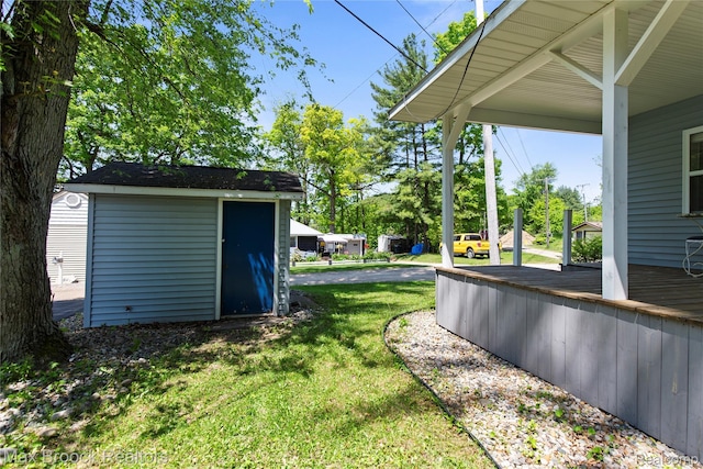 6593 Sherman Dr, Otter Lake, MI 48464 - view of grassy yard