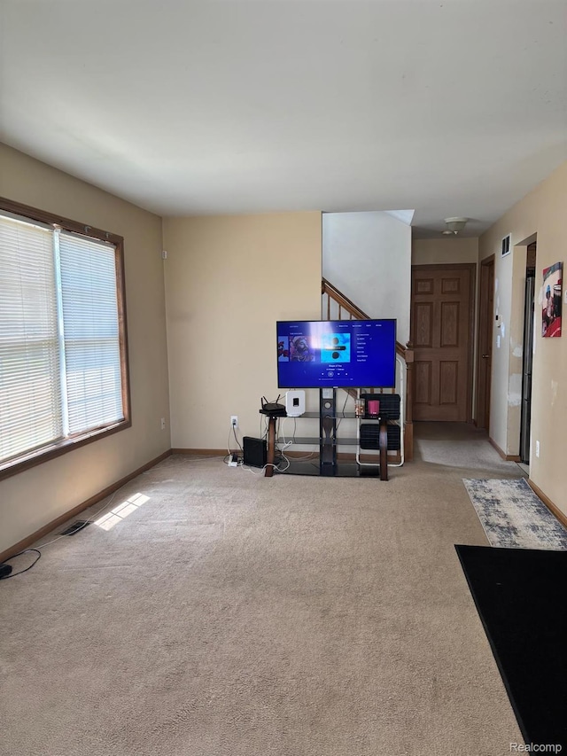 15803 Tireman St, Detroit, MI 48228 - living area featuring carpet flooring