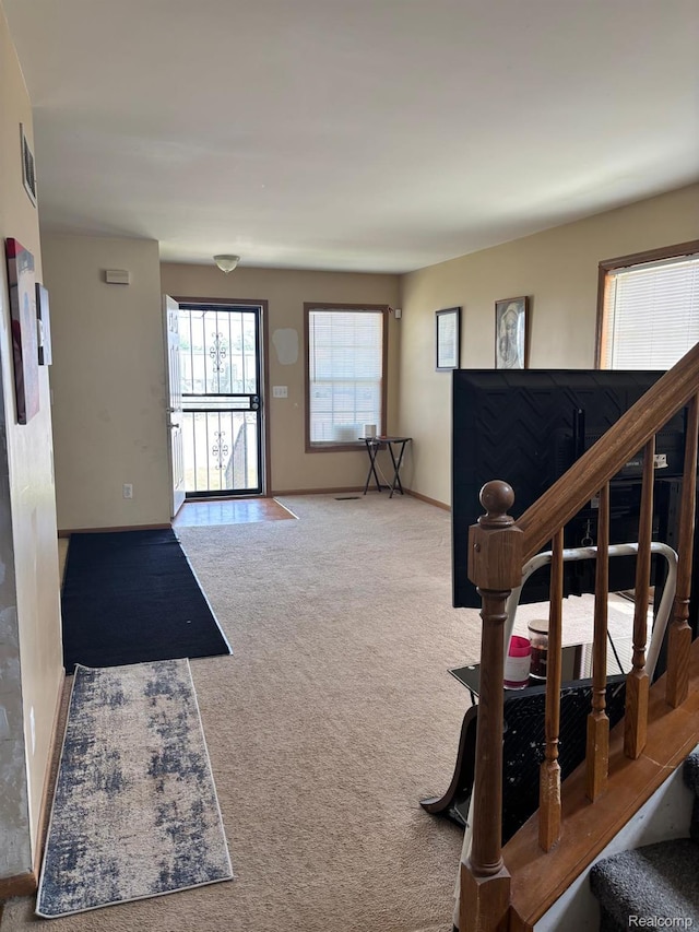 15803 Tireman St, Detroit, MI 48228 - interior space with stairs and carpet