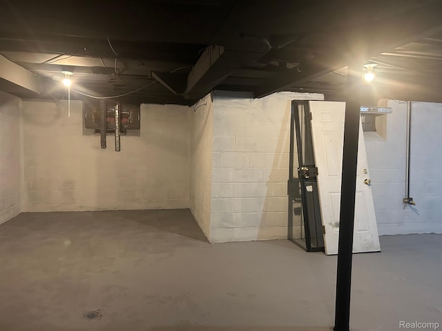 18815 Lancashire St, Detroit, MI 48223 - view of unfinished basement
