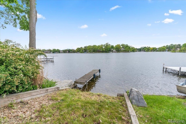 2230 Briar Rdg, Wolverine Lake, MI 48390 - dock with a water view