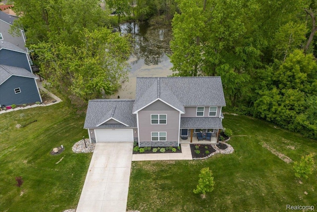 2230 Briar Rdg, Wolverine Lake, MI 48390 - view from above of property