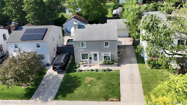 8483 Harding, Center Line, MI 48015 - aerial perspective of suburban area