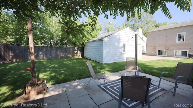 8483 Harding, Center Line, MI 48015 - view of patio
