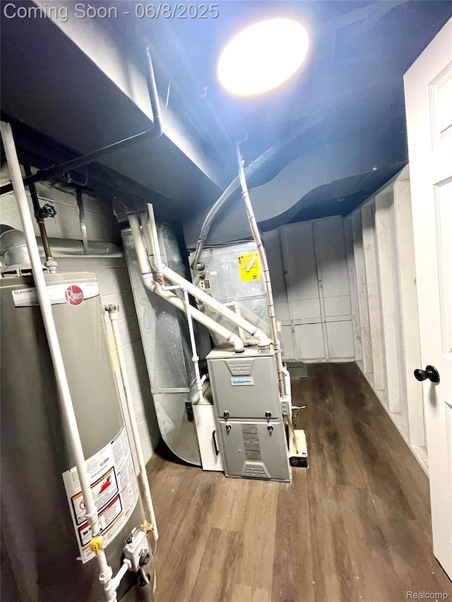 1311 12th St, Wyandotte, MI 48192 - utilities featuring gas water heater