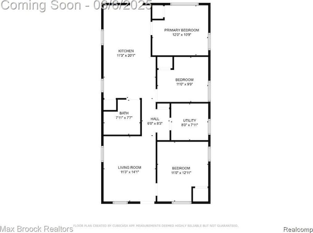 7713 Jackson St, Taylor, MI 48180 - room layout