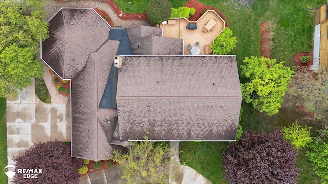 9705 Burning Tree Dr, Grand Blanc, MI 48439 - view from above of property