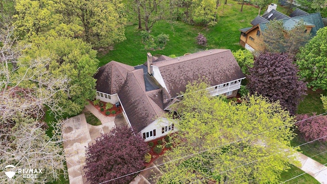 9705 Burning Tree Dr, Grand Blanc, MI 48439 - aerial view of property and surrounding area