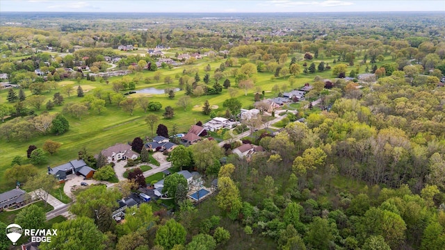 9705 Burning Tree Dr, Grand Blanc, MI 48439 - aerial view of property and surrounding area featuring a large body of water and nearby suburban area