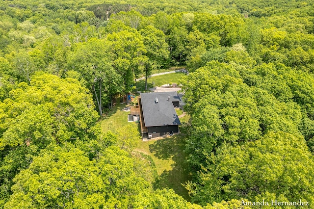 8680 Bennett St SE, Ada, MI 49301 - aerial view of property and surrounding area with a forest