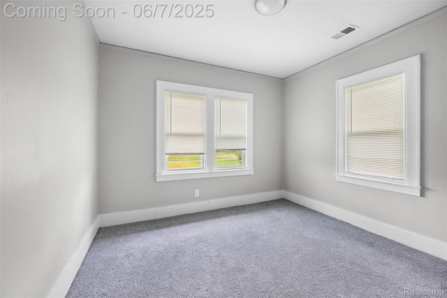 5792 Lawton, Detroit, MI 48208 - spare room featuring carpet and baseboards