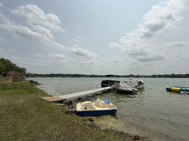 11108 Silver Lake Rd, South Lyon, MI 48178 - dock with a water view