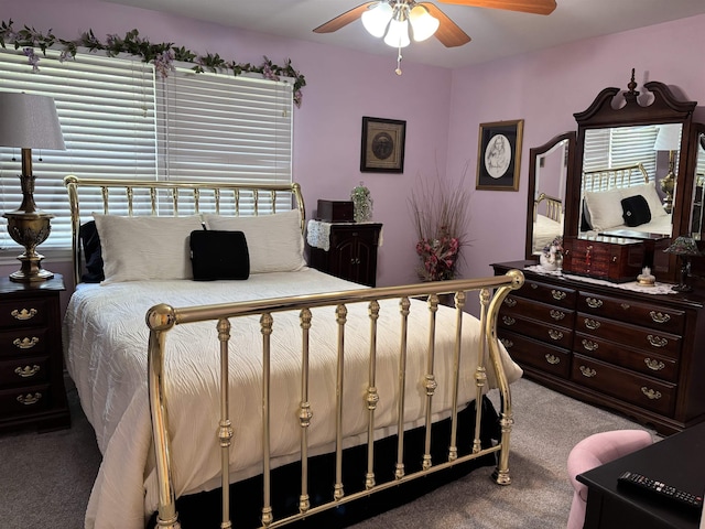 249 Churchgrove Rd, Frankenmuth, MI 48734 - bedroom featuring carpet and ceiling fan