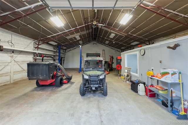 6312 S Graham Rd, Saint Charles, MI 48655 - view of garage